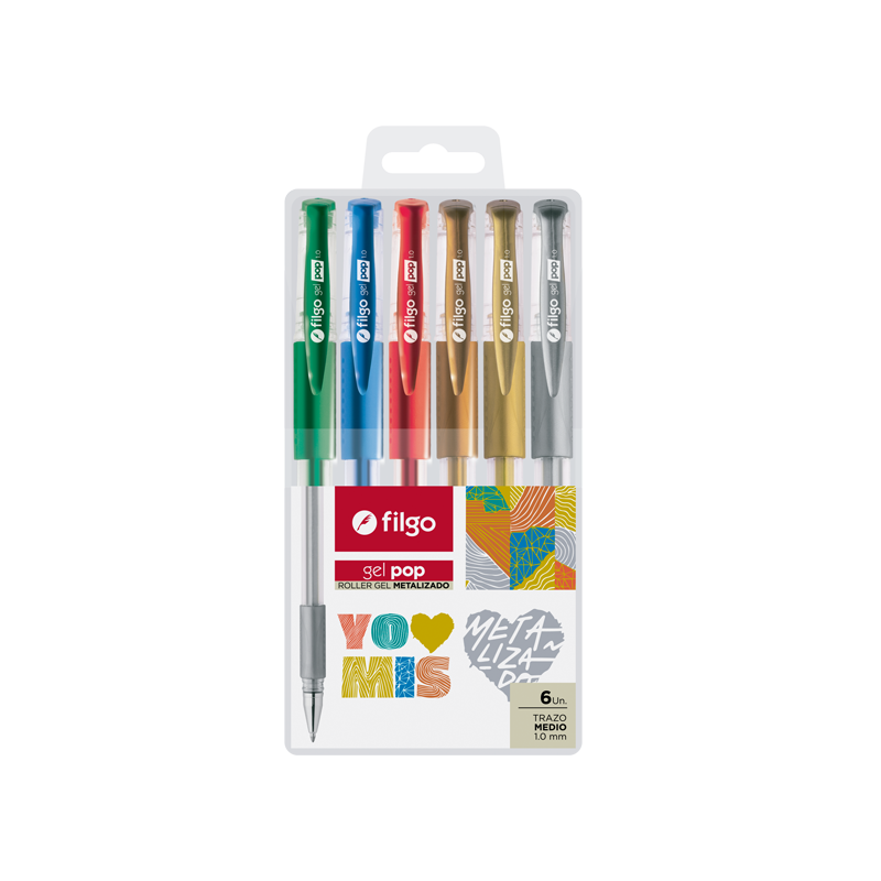 Roller Filgo Gel Pop x6