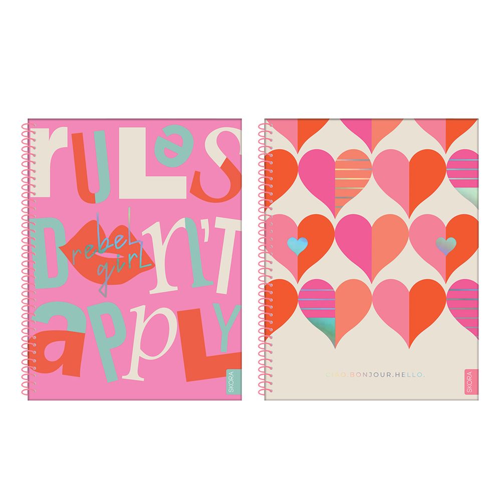 Cuaderno Universitario Amor 29,7 80 hojas