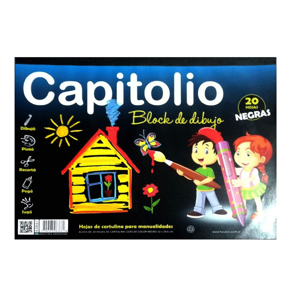 Block Capitolio negro N5