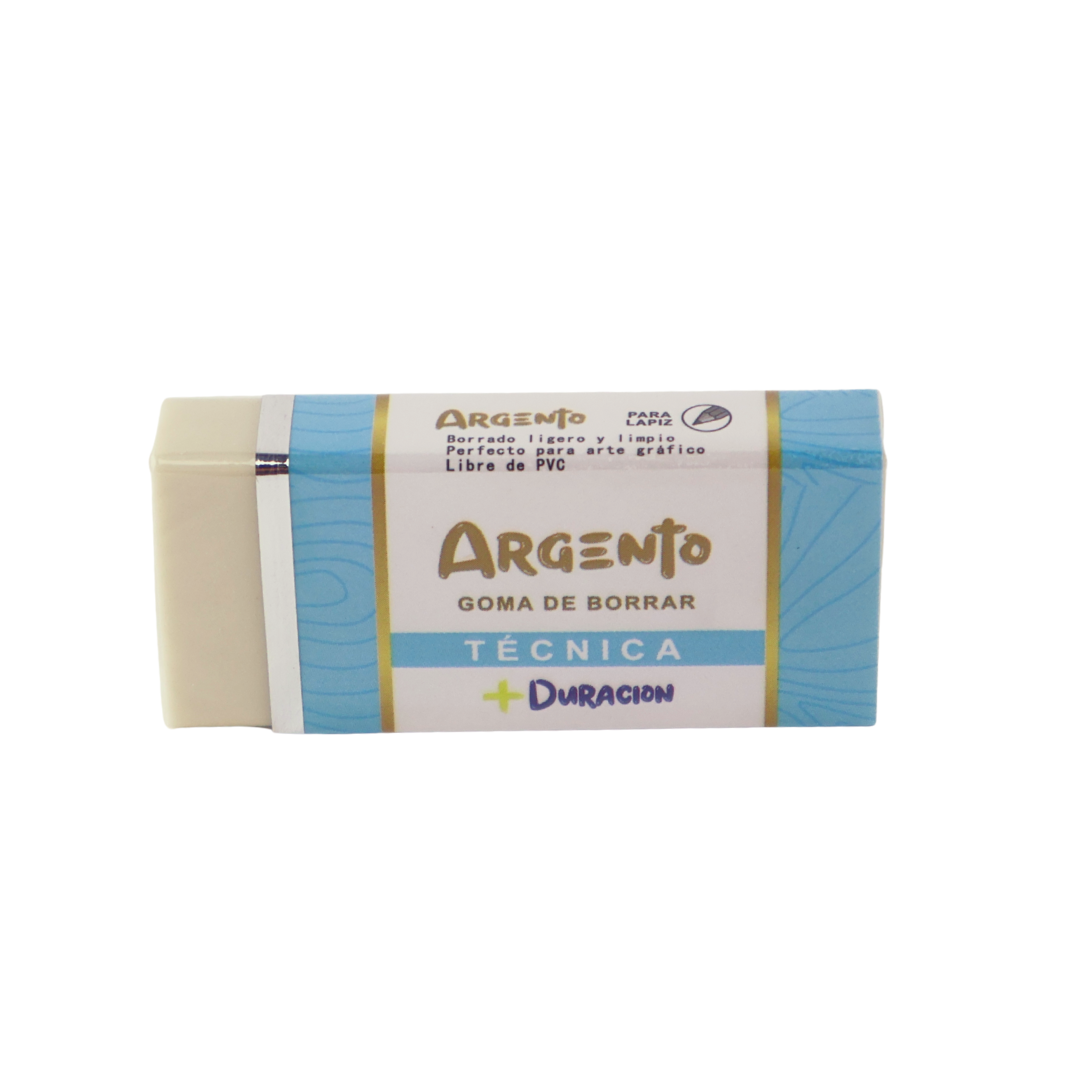 Goma de borrar Argento