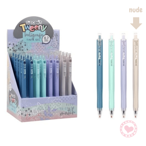 Bolígrafo Ibi Craft Tweeny colores