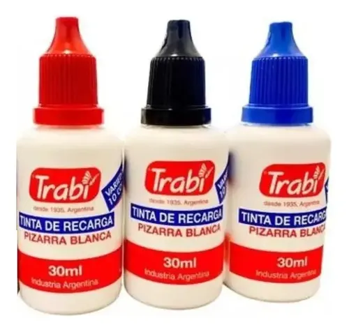 Tinta Trabi para pizarra blanca 30ml