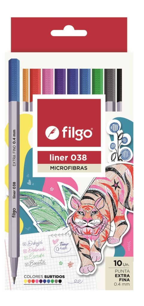 Microfibras Filgo Liner 0,4mm x10