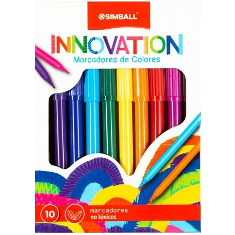 Marcadores Simball Innovation x10