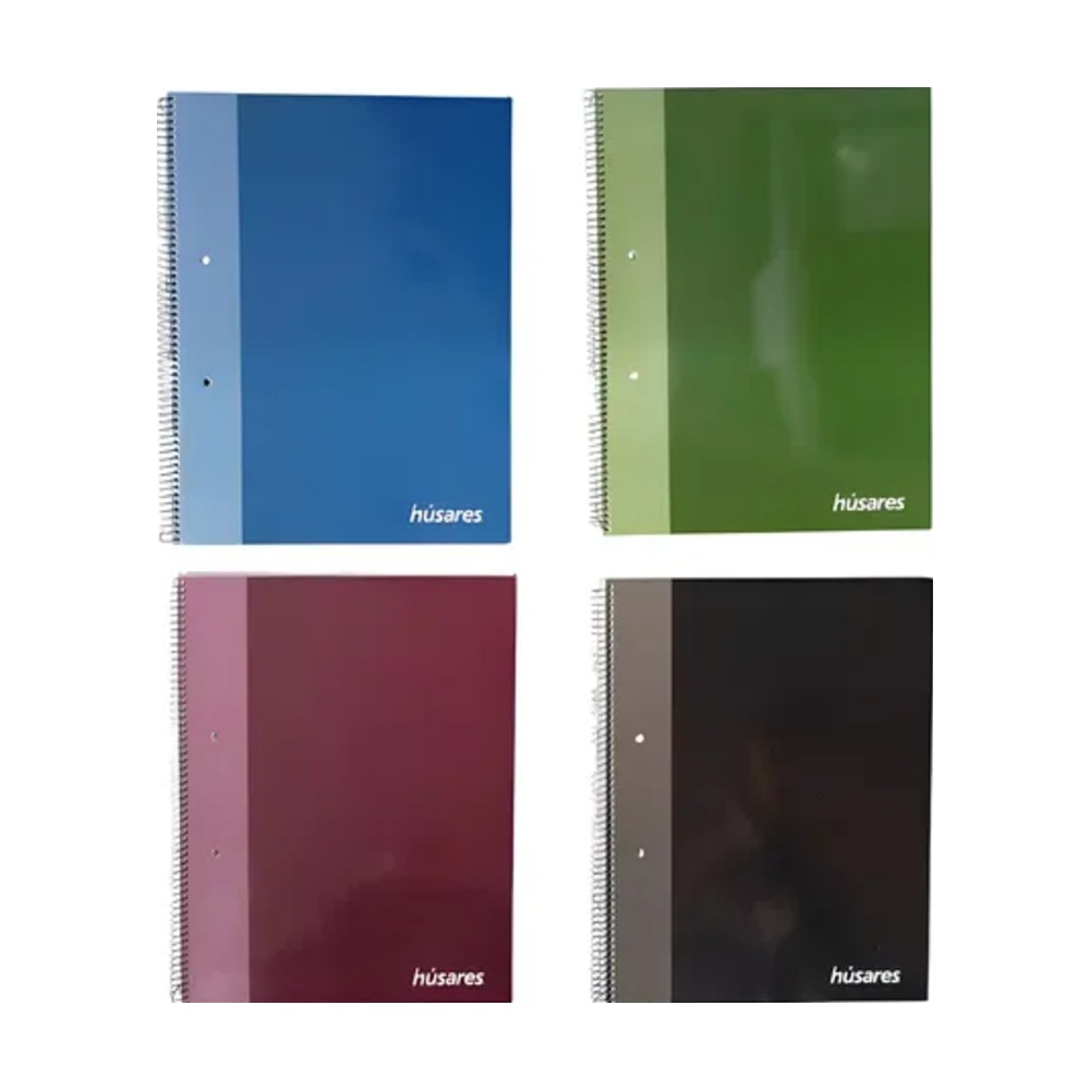 Cuaderno Universal rayado 80 hojas espiral
