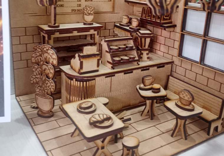 Miniaturas en MDF