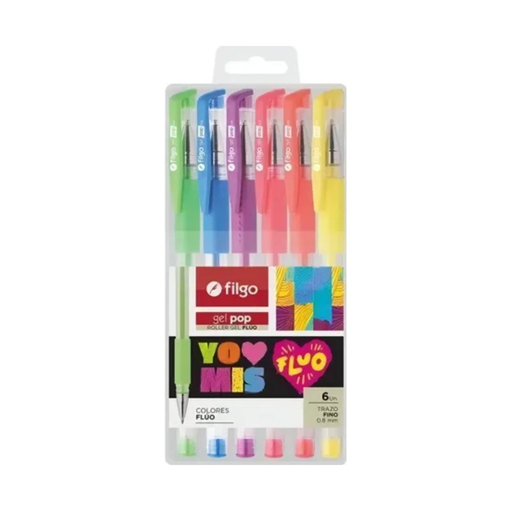 Roller Filgo Gel Pop x6
