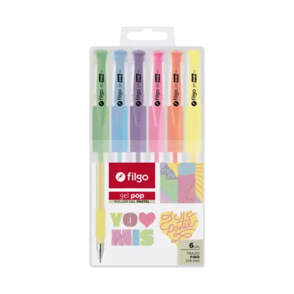 Roller Filgo Gel Pop x6
